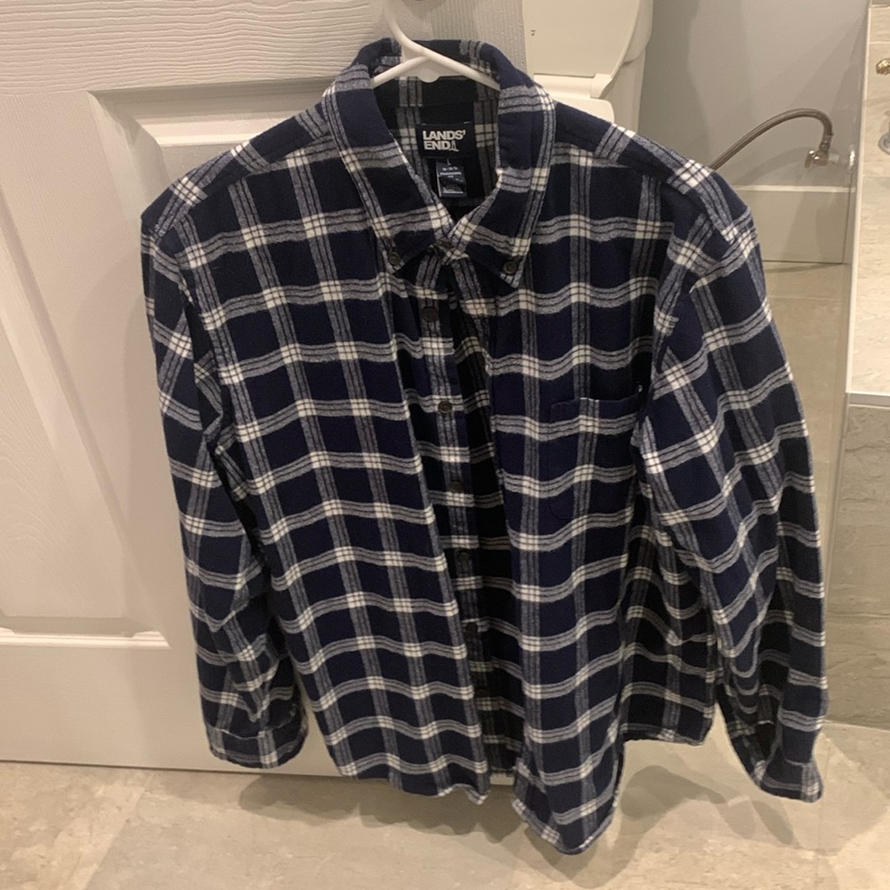 L.L. Bean Flannel Button Down Shirt